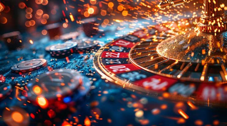 Ilustrasi visi platform mariowin sebagai pusat hiburan digital terpercaya untuk pengguna dewasa di seluruh Indonesia
